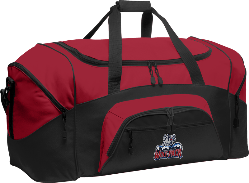 Hartford Jr. Wolfpack Standard Colorblock Sport Duffel