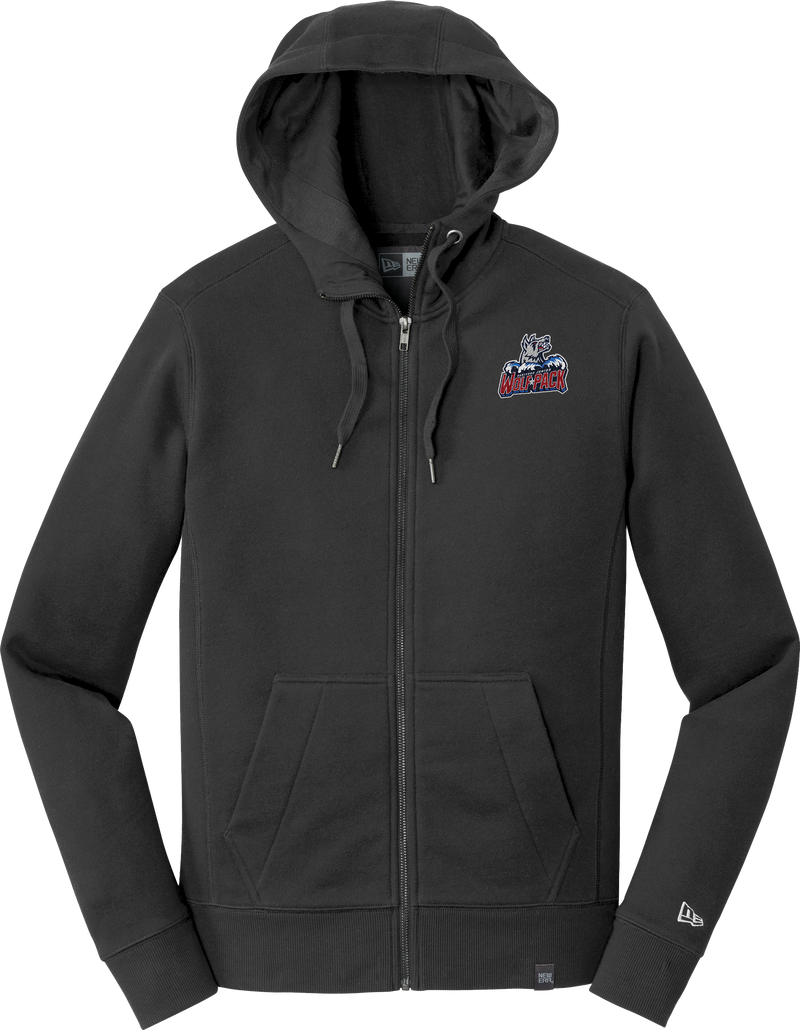 Hartford Jr. Wolfpack New Era French Terry Full-Zip Hoodie