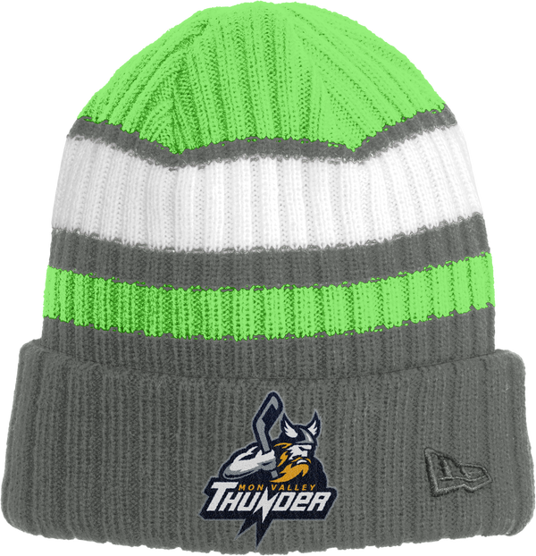 Mon Valley Thunder New Era Ribbed Tailgate Beanie