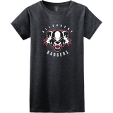 Scary Badgers Softstyle Ladies' T-Shirt