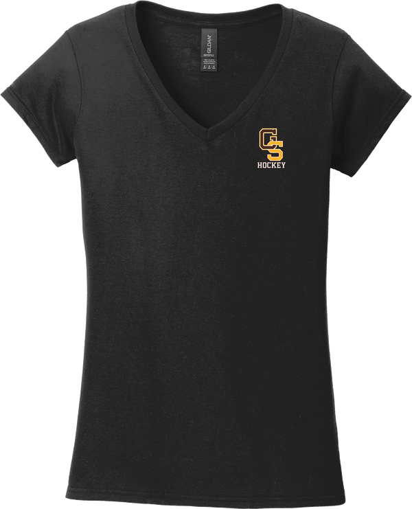 Greensburg Salem Softstyle Ladies Fit V-Neck T-Shirt