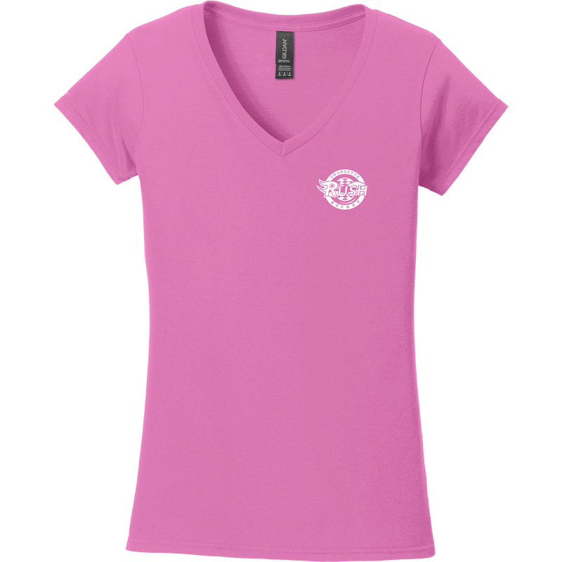 Charlotte Rush Softstyle Ladies Fit V-Neck T-Shirt