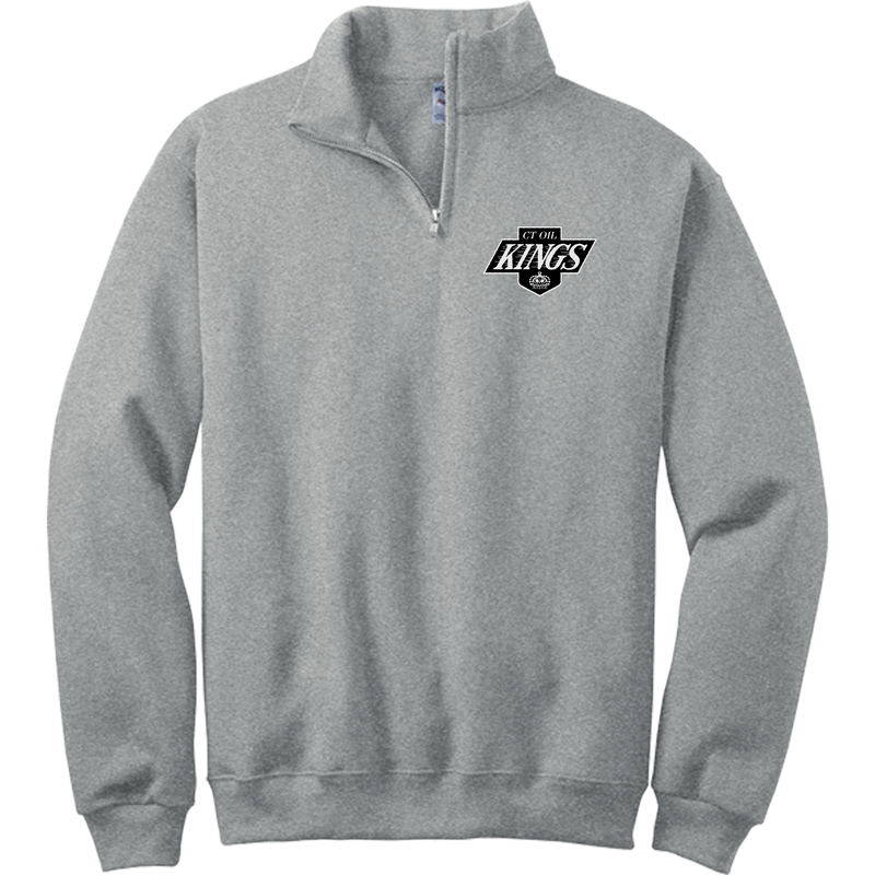 CT Oil Kings NuBlend 1/4-Zip Cadet Collar Sweatshirt