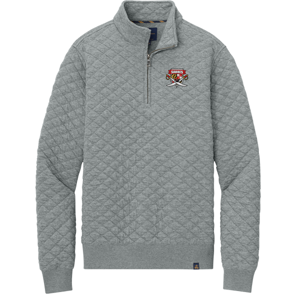SOMD Sabres Brooks Brothers Diamond Quilt 1/4-Zip