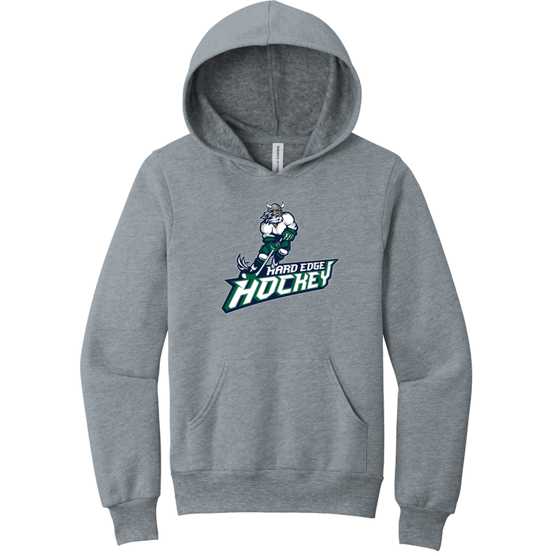 Hard Edge Hockey Youth Sponge Fleece Pullover Hoodie