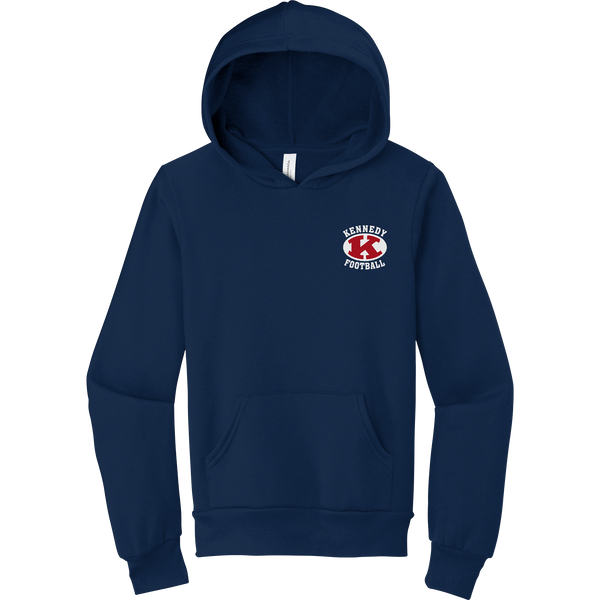 JFK Knights Football Youth Sponge Fleece Pullover Hoodie