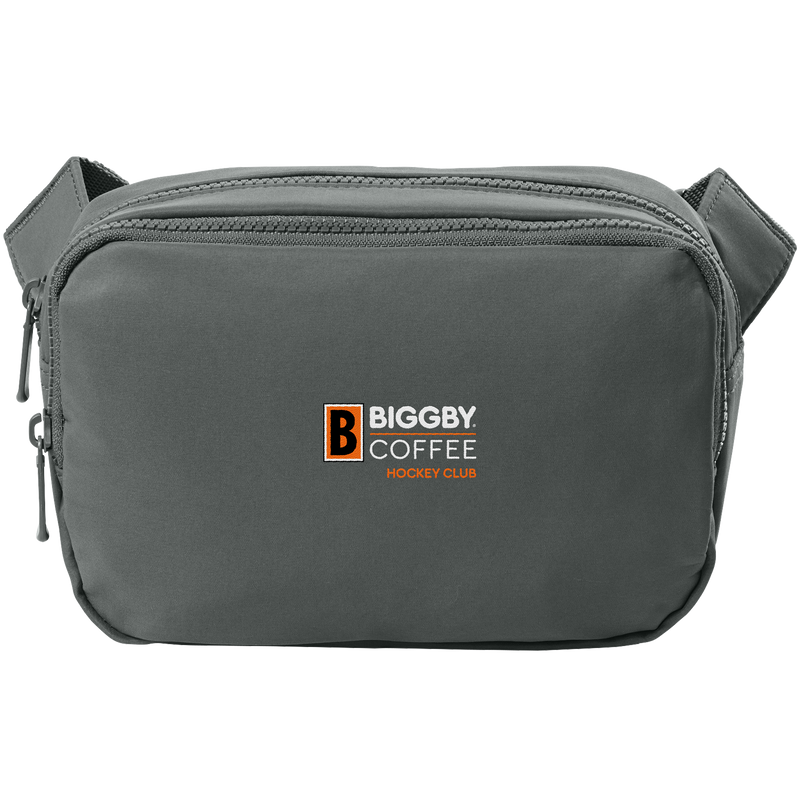 Biggby Coffee Hockey Club Matte Dual-Compartment Crossbody