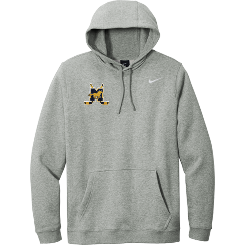 Marlboro Hockey Nike Club Fleece Pullover Hoodie