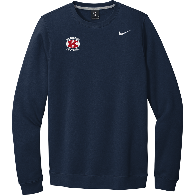 JFK Knights Football Nike Club Fleece Crew