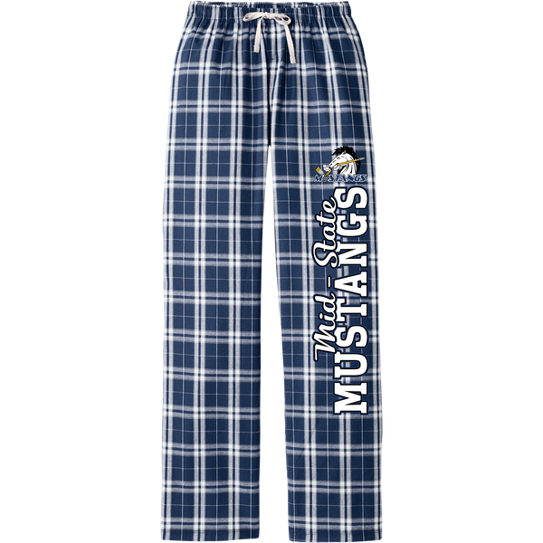 Mid-State Mustangs Women's Flannel Plaid Pant