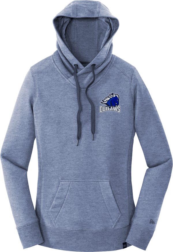 Brandywine Outlaws New Era Ladies French Terry Pullover Hoodie