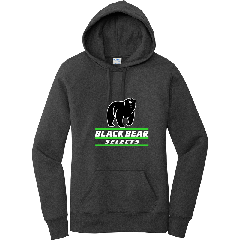 Black Bear Selects Women's Core Fleece Pullover Hooded Sweatshirt