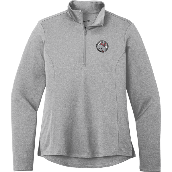 CT Whalers Tier 2 Ladies Endeavor 1/2-Zip Pullover