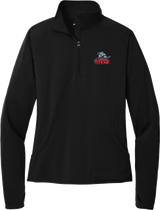 NJ Titans Ladies Sport-Wick Stretch 1/4-Zip Pullover