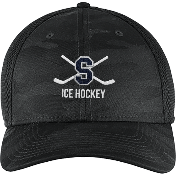 Midd South Hockey New Era Tonal Camo Stretch Tech Mesh Cap