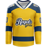 Royals Girls Adult Player Hybrid Jersey
