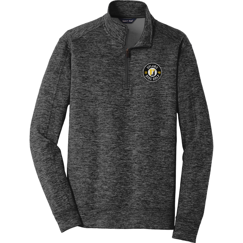 Upland Disc Golf PosiCharge Electric Heather Fleece 1/4-Zip Pullover