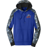 CT Wolfpack South Sport-Wick Mineral Freeze Fleece Colorblock Hooded Pullover