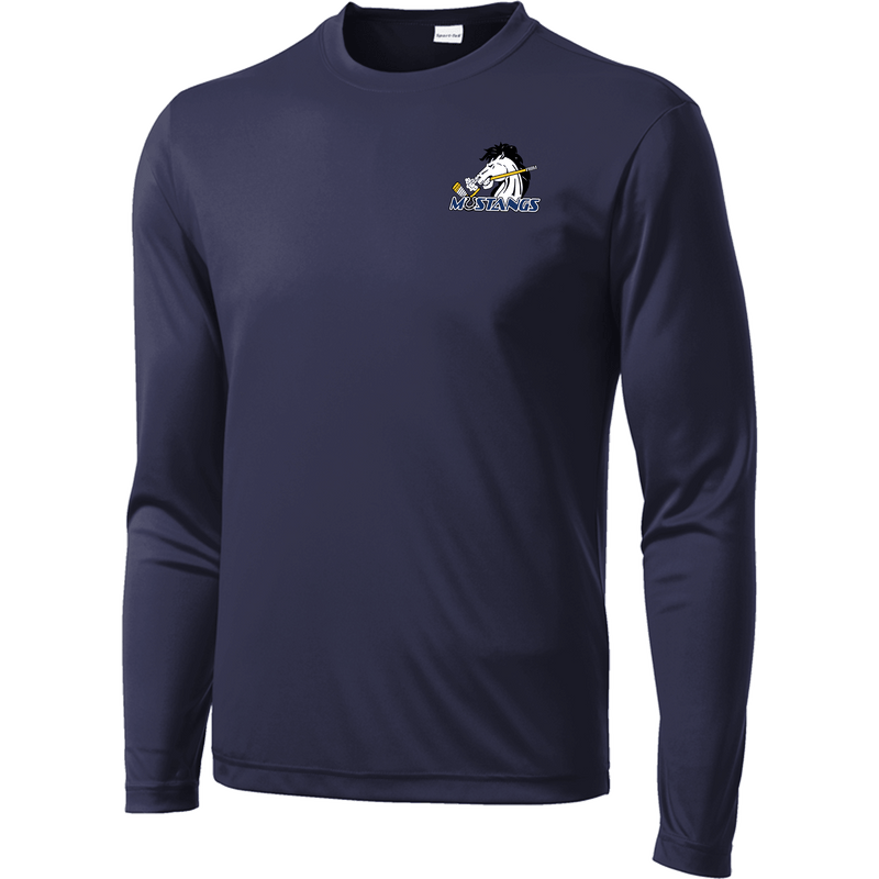 Mid-State Mustangs Long Sleeve PosiCharge Competitor Tee