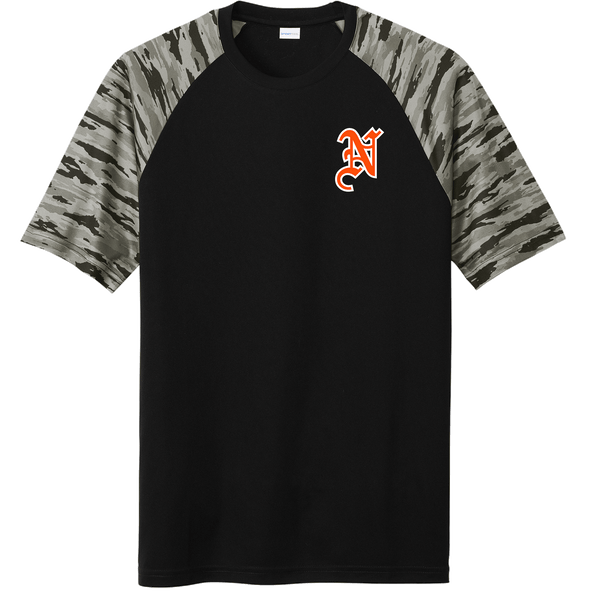 Midd North Hockey Drift Camo Colorblock Tee