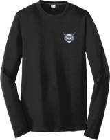 CT Bobcats Long Sleeve PosiCharge Competitor Cotton Touch Tee