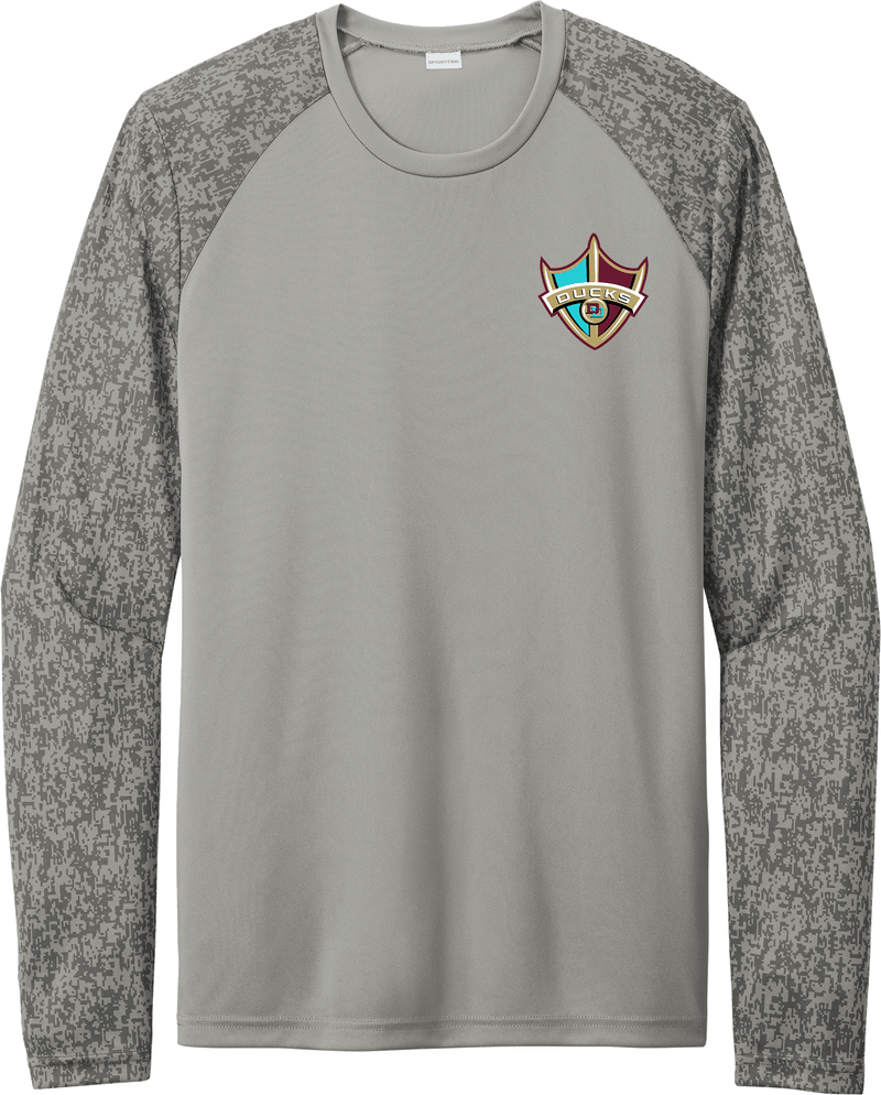 Delaware Ducks Long Sleeve Digi Camo Tee