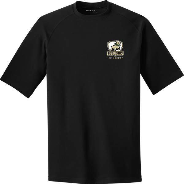 HVM Bulldogs PosiCharge Tri-Blend Wicking Raglan Tee