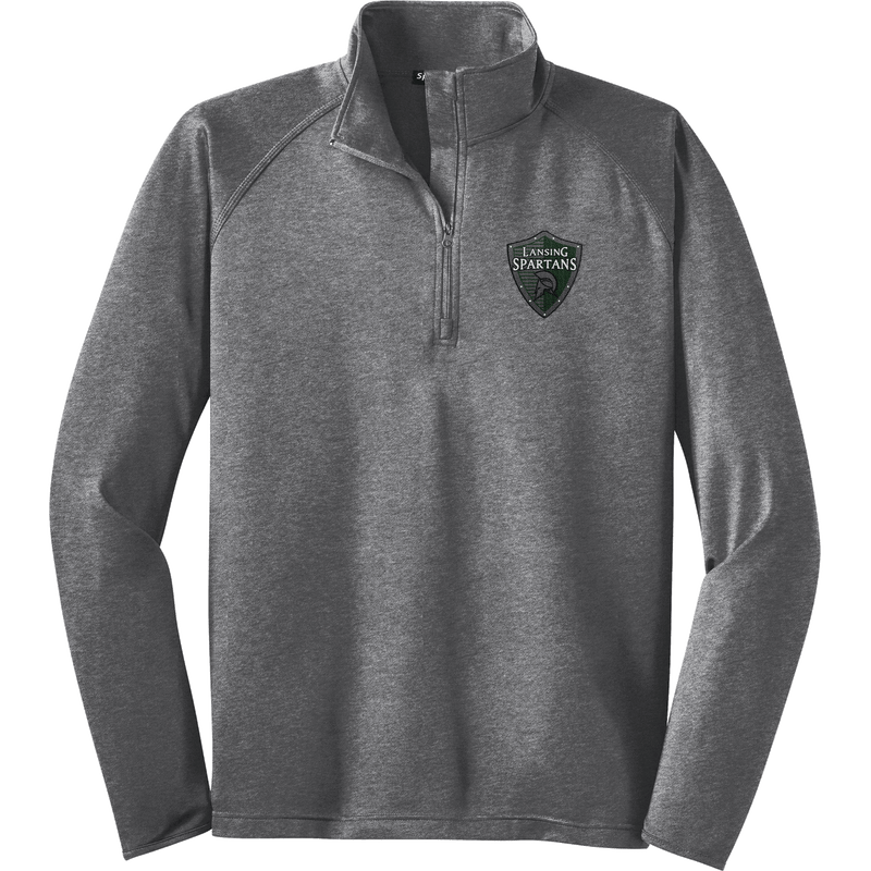 Lansing Spartans Sport-Wick Stretch 1/4-Zip Pullover