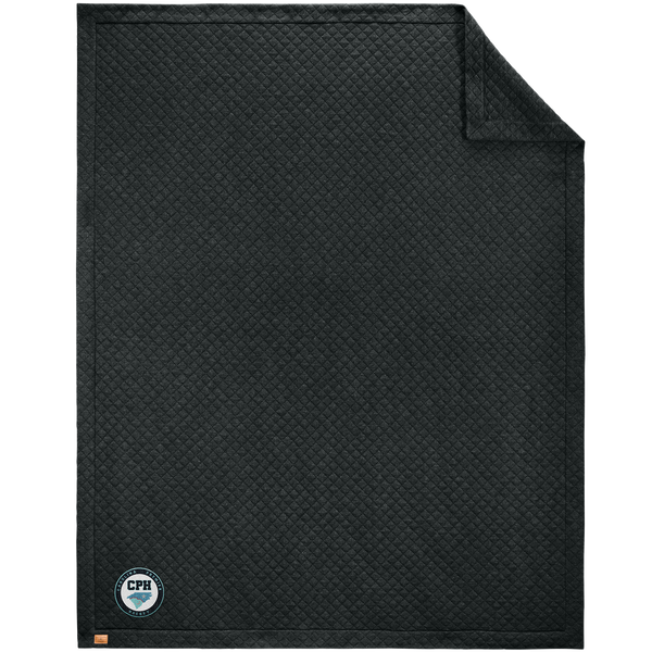 Carolina Premier Hockey TravisMathew Diamond Quilt Blanket
