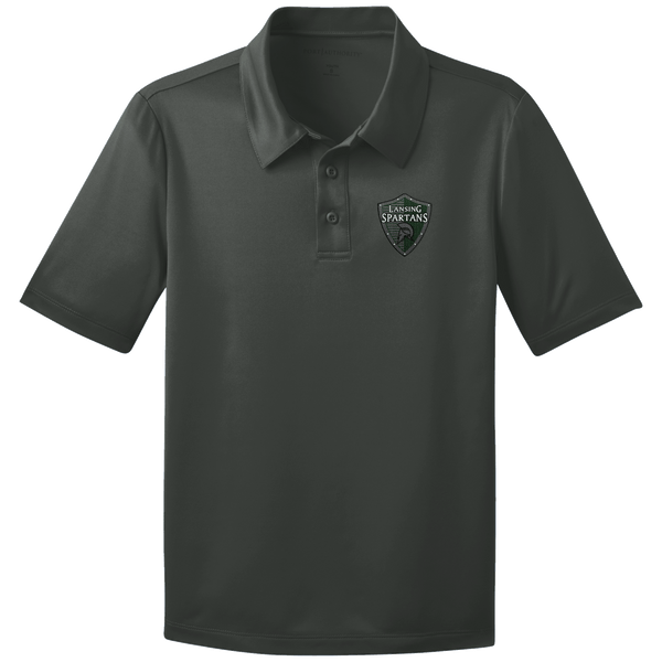 Lansing Spartans Youth Silk Touch Performance Polo