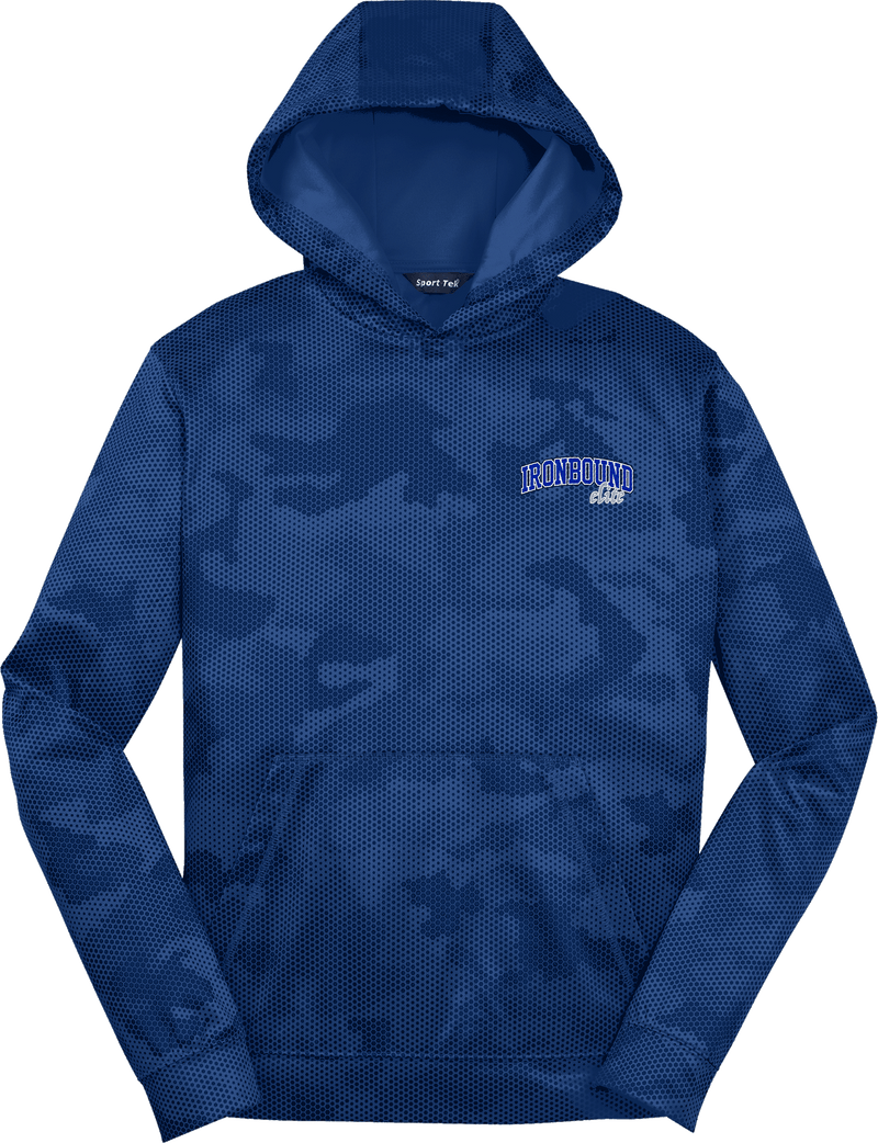 Ironbound Youth Sport-Wick CamoHex Fleece Hooded Pullover