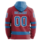 Pittsburgh Huskies Adult Sublimated Retro Hoodie