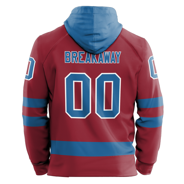 Pittsburgh Huskies Youth Sublimated Retro Hoodie